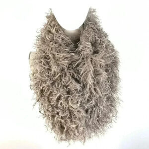 Silence + Noise fuzzy infinity scarf